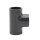 PVC-Muffe T-Stück 90° I 32mm I 1 Zoll I Klebemuffe I PVC-Rohrmuffe mit 2-Anschlüssen I Rohr-Verbindungsstück PVC-Fitting I bm067