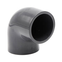 3x PVC-Winkel-Muffe 90° I 20mm I 1/4 Zoll I Klebemuffe mit 2-Anschlüssen I  bm_080