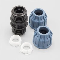 3x PP Kupplung I Durchgangsmuffe l 20 mm I Klemmverbinder...