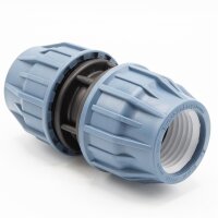 3x PP Kupplung I Durchgangsmuffe l 50 mm I Klemmverbinder...