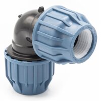 3x PP Kupplung I 90° Winkel 40 mm I Klemmverbinder...