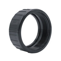 3x Baumaxxe PVC Fitting Verschraubung mit Klebemuffen I 40 mm I Grau I Innengewinde I PVC Verschraubung I bm362