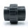 3x Baumaxxe PVC Fitting Verschraubung mit Klebemuffen I 50 mm I Grau I Innengewinde I PVC Verschraubung I bm363