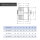 3x Baumaxxe PVC Fitting Verschraubung mit Klebemuffen I 63 mm I Grau I Innengewinde I PVC Verschraubung I bm364