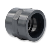 PVC-Reduzierung mit Achtkant I 50 mm x 1 1/2 Zoll I...