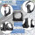 Baumaxxe PVC-Rohrschellen Set I 50 mm I Schwarz I 10 Stück I Pool-Zubehör I Rohrklemme mit Verschlussbügel I Rohrhalter I für PVC-Rohr mit Ø 50 mm geeignet I bm048