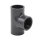 PVC-Muffe T-Stück 90° I 32mm I 1 Zoll I Klebemuffe I PVC-Rohrmuffe mit 2-Anschlüssen I Rohr-Verbindungsstück PVC-Fitting I bm067