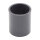 PVC-Muffe I 40mm I Klebemuffe I Rohrmuffe mit 2-Anschlüssen I Rund I Rohr-Verbindungsstück für Rohre und PVC-Fittinge I bm044