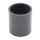 PVC-Muffe I 50mm I Klebemuffe I PVC-Rohrmuffe mit 2-Anschlüssen I Rund I Rohr-Verbindungsstück für Rohre und Fittinge I bm0961