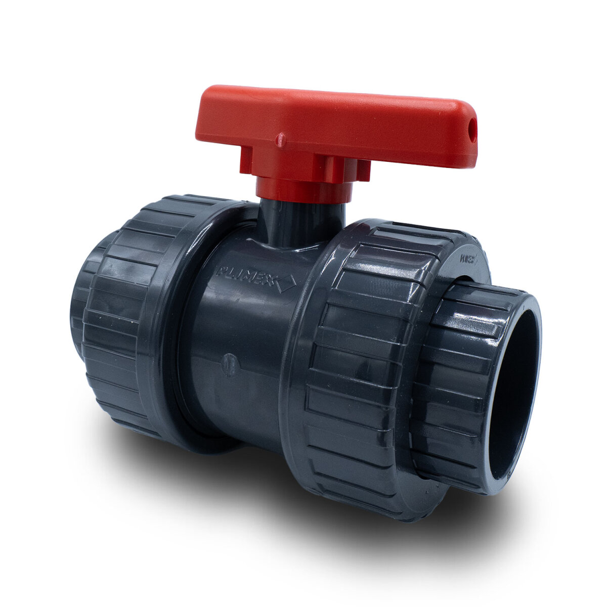 Produktbild von PVC-U Kugelhahn 25 Mm (3/4 Zoll) Mit Klebemuffe – 2-Wege-Absperrventil Für Pool, Teich, Aquarium & Gartenbewässerung – Max. 16 Bar