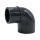 PVC-Winkel-Muffe 90° reduziert I 40/50 mm x 50 mm I 1 1/4 Zoll x 1 1/2 Zoll I Klebemuffe I PVC-Rohrmuffe mit 2-Anschlüssen I Rohr-Verbindungsstück PVC-Rohr PVC-Fitting I bm169