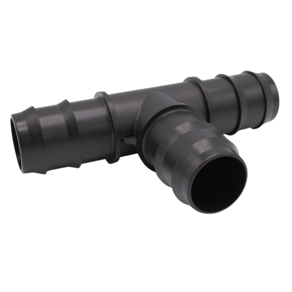 PP T-Stück 90° Tüllen-Anschluss I 32 mm I 1 Zoll I Schlauchverteiler I bm_195