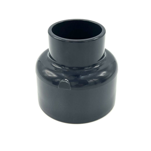 PVC Reduziermuffe I 90/75mm x 50mm I Reduktion I Rohr-Verbindungsstück I bm_211