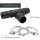 PP T-Stück mit Schlauchtülle+ 3 Schlauchschellen I 32 mm I bm_218